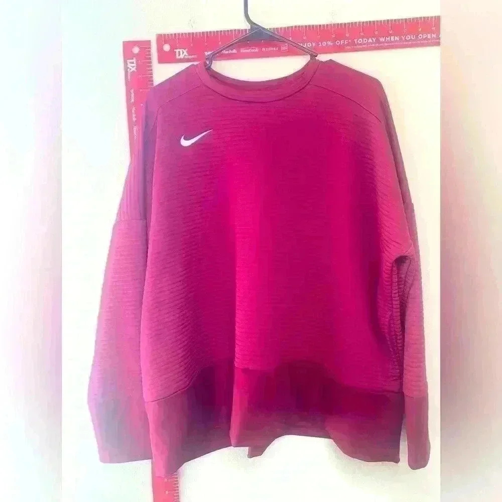 Nike Red Pullover Sweatshirt size. XXL